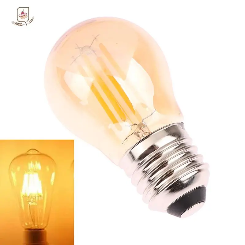 For Chandelier String Lighting Mini Tan Glass E27 2700K Vintage LED Filament Bulb G45 2W 4W 6W Globe Light Lamp
For Chandelier String Lighting Mini Tan Glass E27 2700K Vintage LED Filament Bulb G45 2W 4W 6W Globe Light Lamp