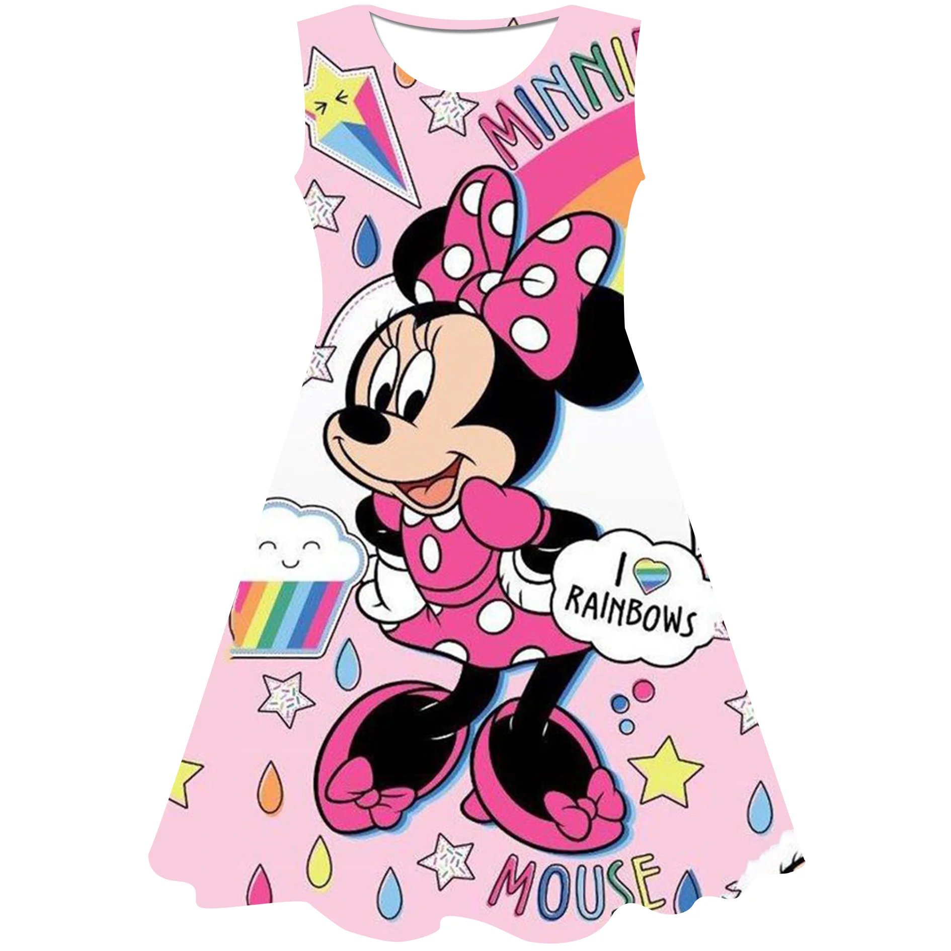 Disney Series Minnie Mouse Dress Clothing Summer Children Clothes Dresses Baby Girl Cute Cartoon Casual One Piece Skirts Costume
Disney Series Minnie Mouse Dress Clothing Summer Children Clothes Dresses Baby Girl Cute Cartoon Casual One Piece Skirts Costume