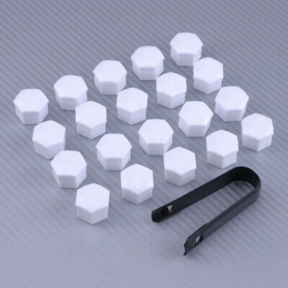 20pcs Car 17mm White Wheel Lug Nut Bolt Cover Cap With Removal Tool Kit Set New Dismantling Retrofit Tool Accessory
20pcs Car 17mm White Wheel Lug Nut Bolt Cover Cap With Removal Tool Kit Set New Dismantling Retrofit Tool Accessory