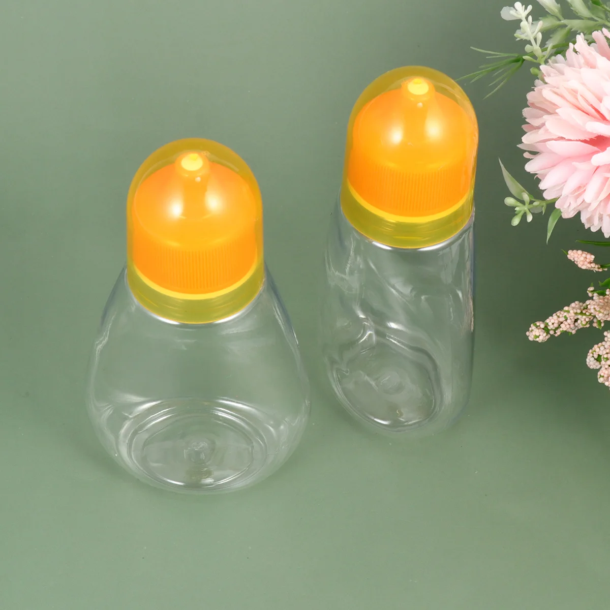 Glass Containers Empty Bottles Honey Clear Plastic Jars Container Refill Squeeze Bottle Easy Dispensing Jam Ketchup Condiment
Glass Containers Empty Bottles Honey Clear Plastic Jars Container Refill Squeeze Bottle Easy Dispensing Jam Ketchup Condiment
