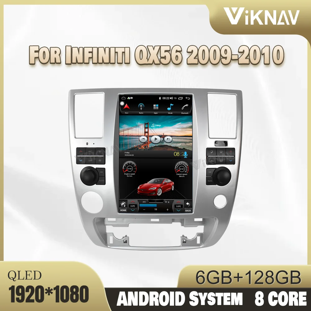 Full Screen 12.1 Inch Car Radio For Infiniti QX56 2009-2010 Rear View Navigation GPS DVD Multimedia Steering Wheel Control
Full Screen 12.1 Inch Car Radio For Infiniti QX56 2009-2010 Rear View Navigation GPS DVD Multimedia Steering Wheel Control
