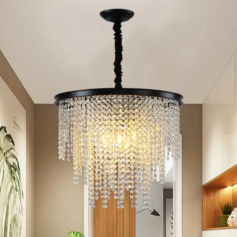 Modern Luxury Crystal Chandeliers Lighting For Living Dining Room Bedroom Hanging Lamps for Ceiling Indoor Decor Light Fixtures
Modern Luxury Crystal Chandeliers Lighting For Living Dining Room Bedroom Hanging Lamps for Ceiling Indoor Decor Light Fixtures