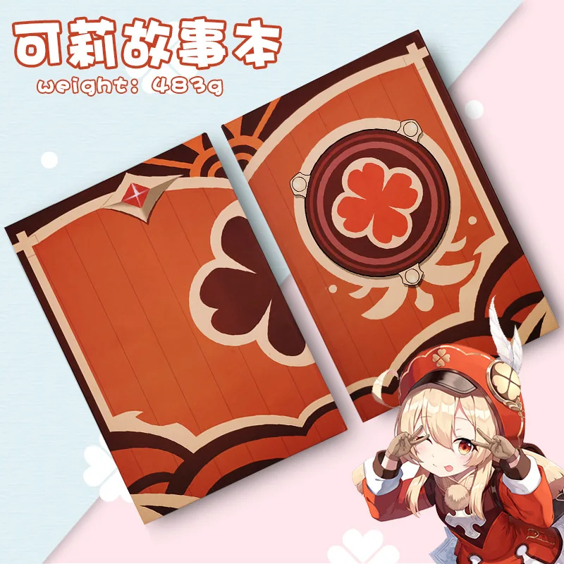 Game Genshin Impact Klee Cosplay Theme Handbook Notebook Pocketbook Diary Christmas Gift Halloween Props Anime Costume Props
Game Genshin Impact Klee Cosplay Theme Handbook Notebook Pocketbook Diary Christmas Gift Halloween Props Anime Costume Props