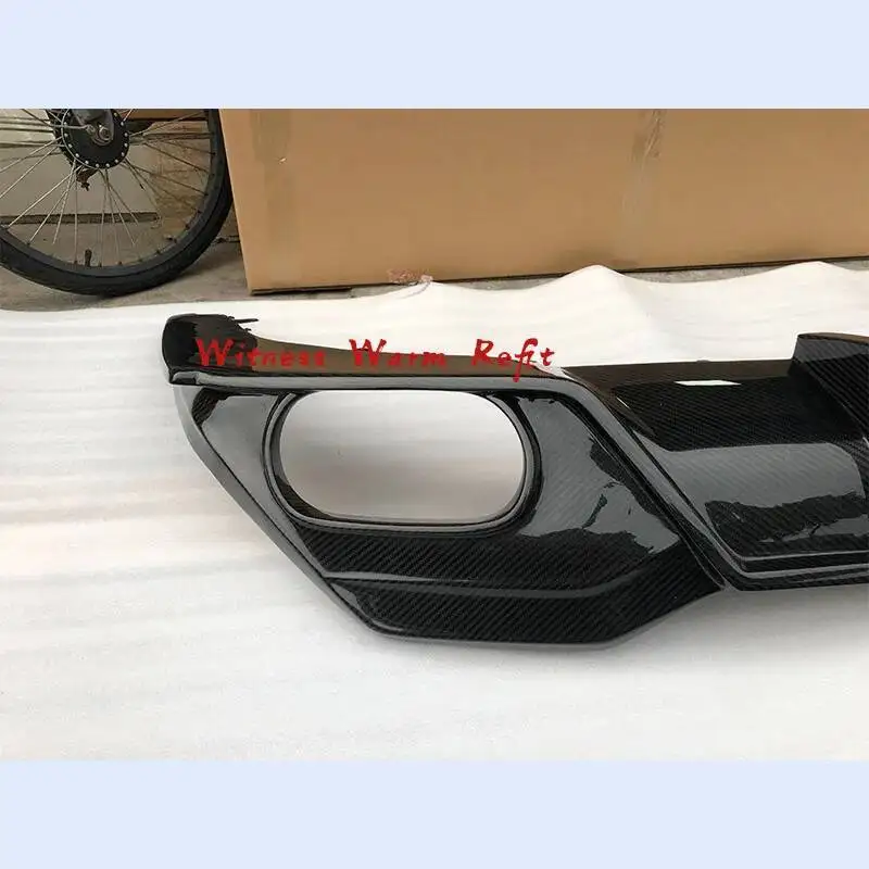 for Bmw 8 Series 840i 4-door High Quality Dry Carbon Rear Diffuser Lip with Tail Pipes Car Styling Car Body Kit 2019 for Bmw 8 Series 840i 4-door High Quality Dry Carbon Rear Diffuser Lip with Tail Pipes Car Styling Car Body Kit 2019