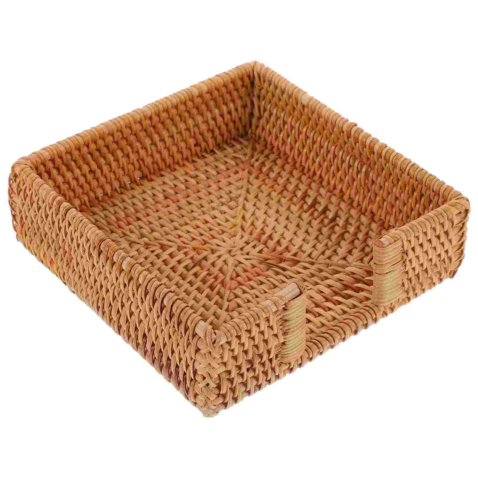 Rattan Woven Napkin Box Rustic Tissue Paper Storage Holder Desktop Woven Napkin Organizer
Rattan Woven Napkin Box Rustic Tissue Paper Storage Holder Desktop Woven Napkin Organizer