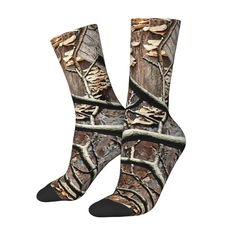 

Army Real Tree Camo Camouflage Men Women Crew Socks Unisex Cool Spring Summer Autumn Winter Dress Socks