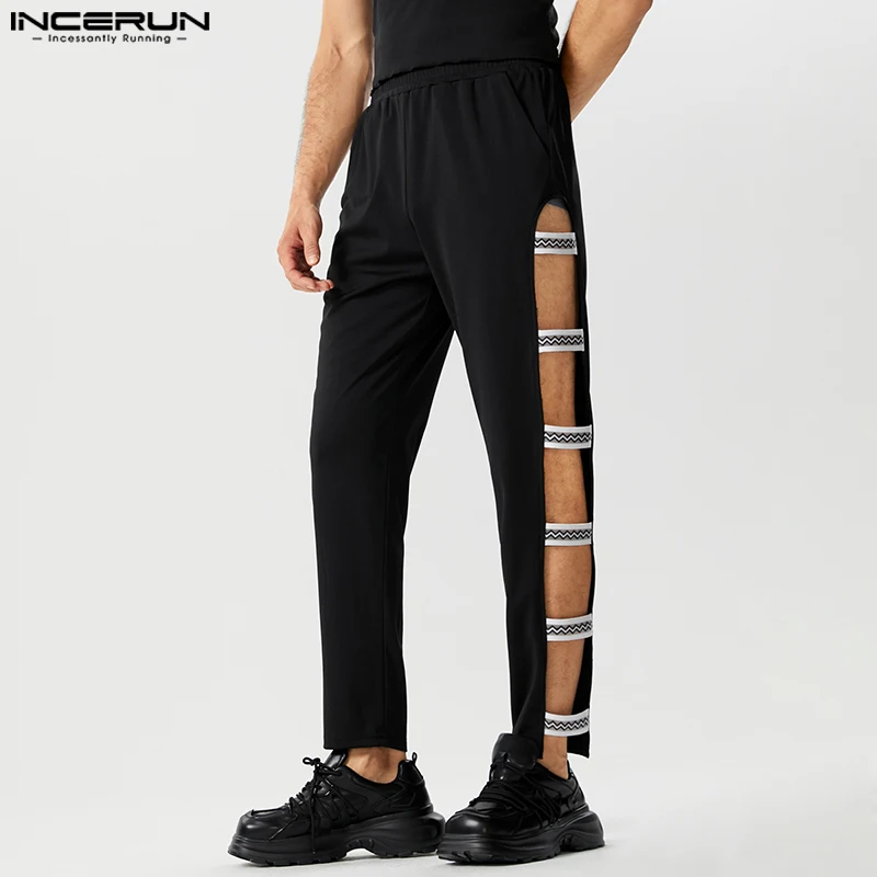 INCERUN 2023 American Style Men Trousers Fashion Sexy Side Panels Pantalons Casual Stylish Male Hollowed Design Long Pants S-5XL
INCERUN 2023 American Style Men Trousers Fashion Sexy Side Panels Pantalons Casual Stylish Male Hollowed Design Long Pants S-5XL