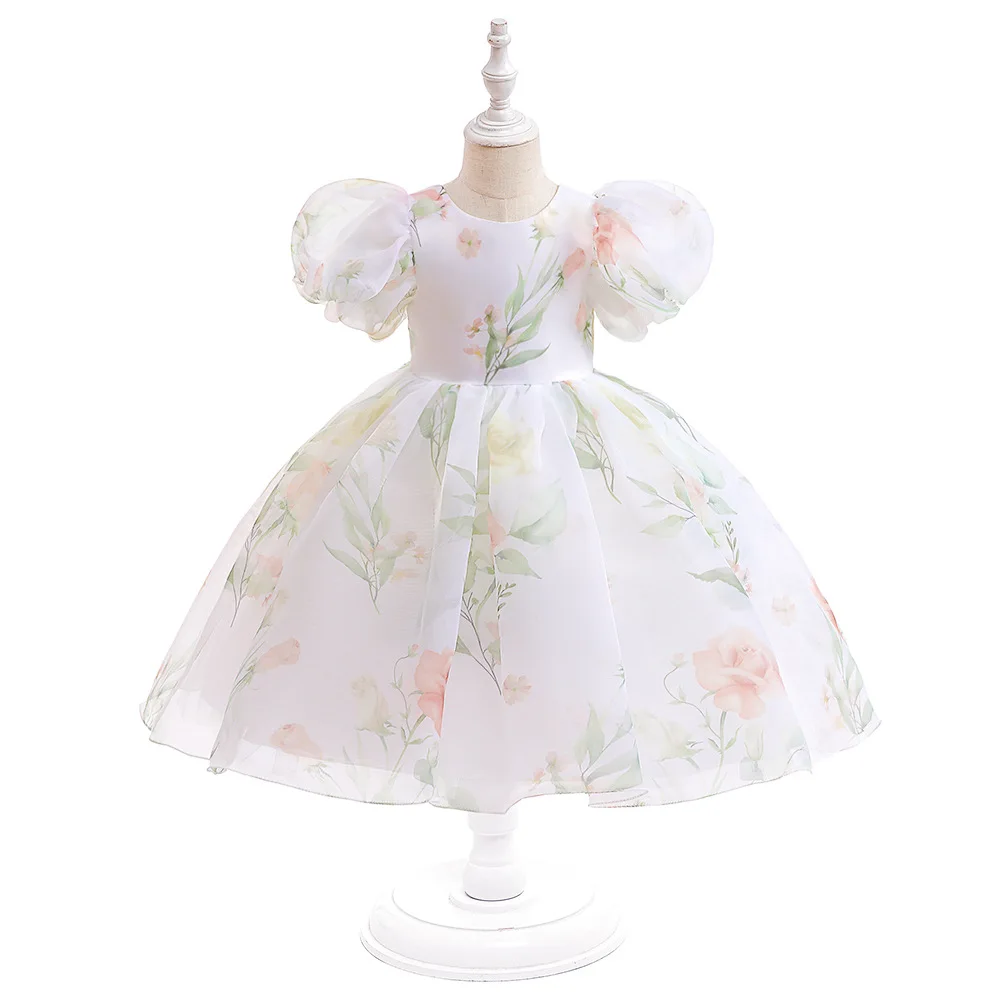 Girl Evening Party Short Dress 3-8Y Girl Formal School Ceremony Outfit Kids Christening Costume Print First Communion Dress
Girl Evening Party Short Dress 3-8Y Girl Formal School Ceremony Outfit Kids Christening Costume Print First Communion Dress