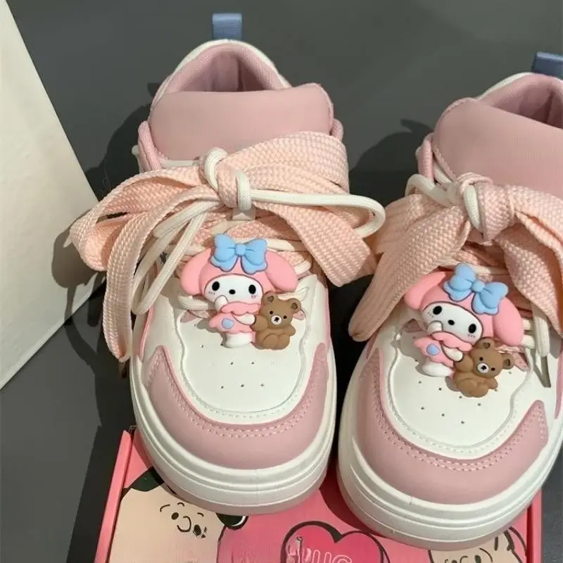Sanrio Kawaii My Melody Board Shoes Female Show Feet White Cartoon Anime Trainers Sports Shoes Big Head Shoes Toys for Girls
Sanrio Kawaii My Melody Board Shoes Female Show Feet White Cartoon Anime Trainers Sports Shoes Big Head Shoes Toys for Girls