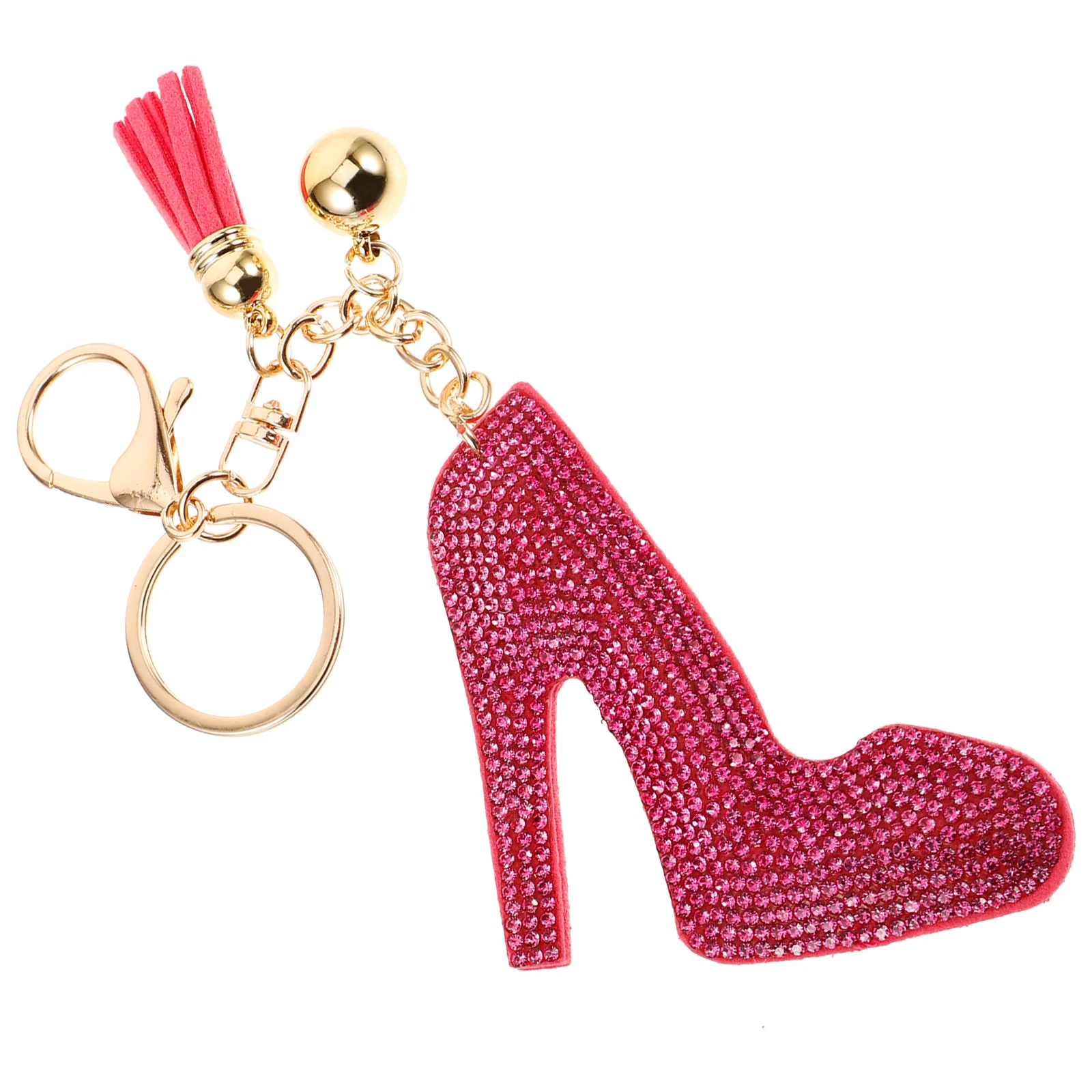 High Heel Keychain Rhinestone Key Ring Car Key Ring Decoration Phone Bag Key Pendant
High Heel Keychain Rhinestone Key Ring Car Key Ring Decoration Phone Bag Key Pendant
