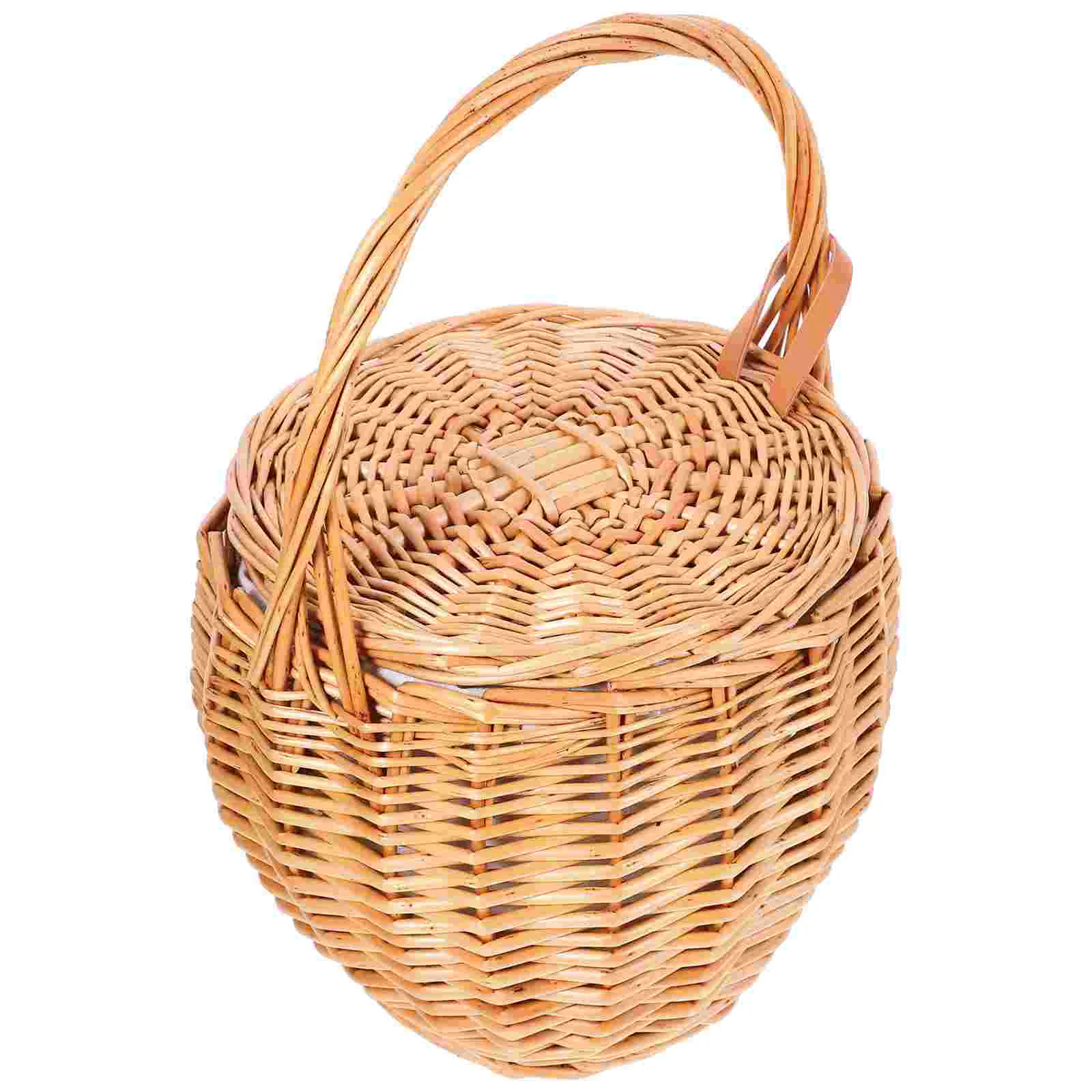 Wicker Picnic Basket Natural Large Willow Hamper Eggs Storage Flower Arrangement Candy Gardening Baskets Christmas Wedding Party
Wicker Picnic Basket Natural Large Willow Hamper Eggs Storage Flower Arrangement Candy Gardening Baskets Christmas Wedding Party