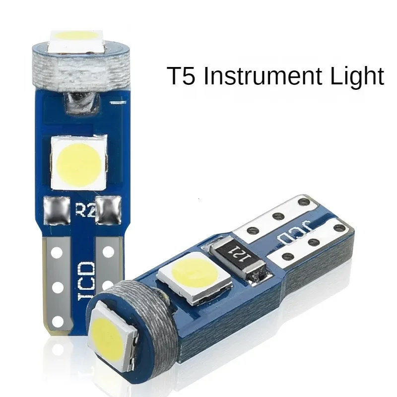 10X T5 LED Bulb Car Instrument Lamp W3W W1.2W 12V Led Canbus Lights Dashboard Warming Lamp Indicator Wedge Car Interior Lights
10X T5 LED Bulb Car Instrument Lamp W3W W1.2W 12V Led Canbus Lights Dashboard Warming Lamp Indicator Wedge Car Interior Lights