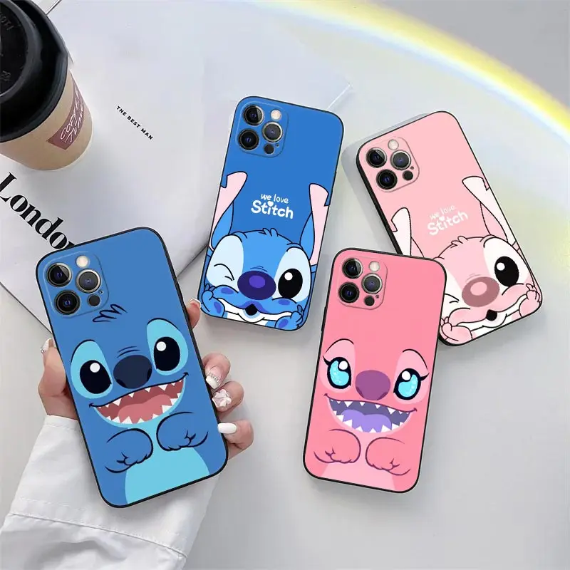 Lilo Stitch Cartoon Anime Phone Case for iPhone 11 15 Pro Max Case Coque 14 Plus 13 Pro 12 11 X XS XR 7 8 SE 2020 TPU Soft Cover
Lilo Stitch Cartoon Anime Phone Case for iPhone 11 15 Pro Max Case Coque 14 Plus 13 Pro 12 11 X XS XR 7 8 SE 2020 TPU Soft Cover