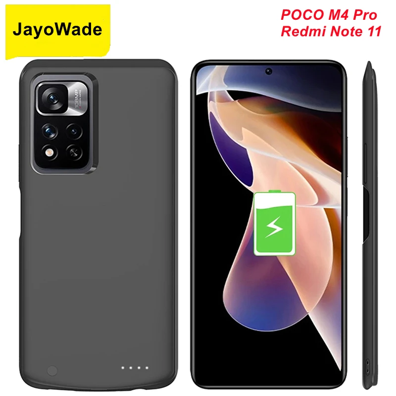 JayoWade 6800Mah POCO M4 Pro Battery Charger Case For Xiaomi Redmi Note 11 Power Case POCO M4 Pro 5G Power Bank Cover Note11
JayoWade 6800Mah POCO M4 Pro Battery Charger Case For Xiaomi Redmi Note 11 Power Case POCO M4 Pro 5G Power Bank Cover Note11