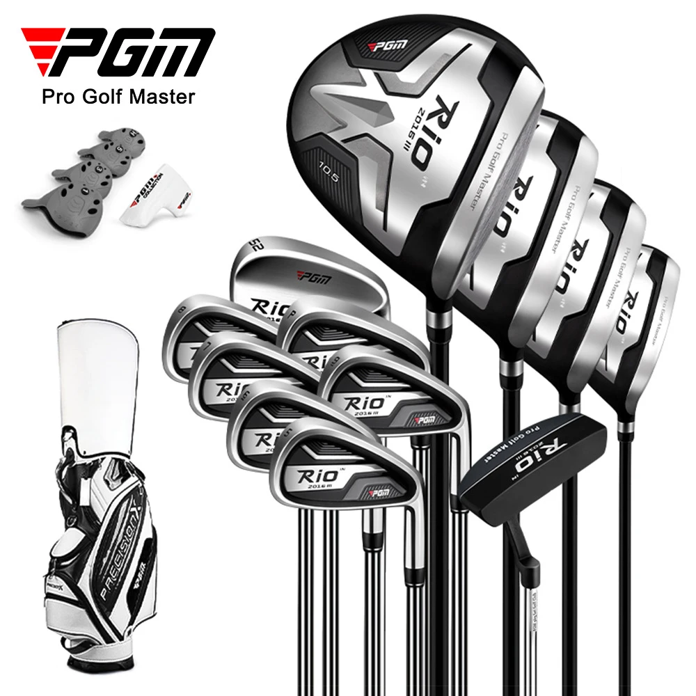 

PGM 12 Men Golf Clubs Complete Sets with Golf Bags Putter MTG040 Right Hand Iron Golf Club Set For Male