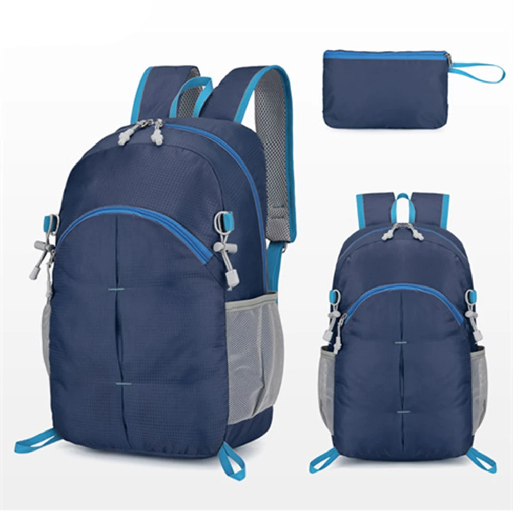 Lightweight Foldable Backpack Waterproof Daypack 43*26*19cm For Travel Hiking Men Women For Errands Commuting Daily Outings
Lightweight Foldable Backpack Waterproof Daypack 43*26*19cm For Travel Hiking Men Women For Errands Commuting Daily Outings