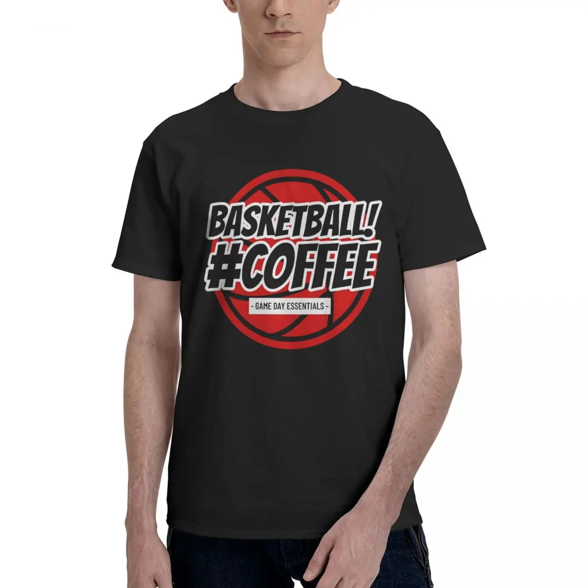 Basketball And Coffee Men's Cotton T-shirt Basketball Hobbies Short Sleeve Vintage Y2k Style Graphic Harajuku Custom T shirt
Basketball And Coffee Men's Cotton T-shirt Basketball Hobbies Short Sleeve Vintage Y2k Style Graphic Harajuku Custom T shirt