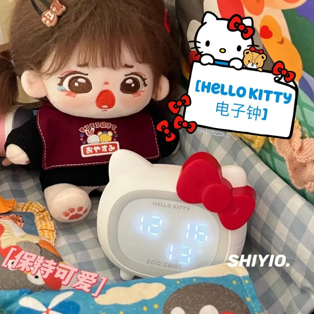 Sanrio Hellokitty Cartoon Silent Clock Cute Room Decoration Bluetooth Audio Led Ambience Lamp Children Birthday Gifts
Sanrio Hellokitty Cartoon Silent Clock Cute Room Decoration Bluetooth Audio Led Ambience Lamp Children Birthday Gifts