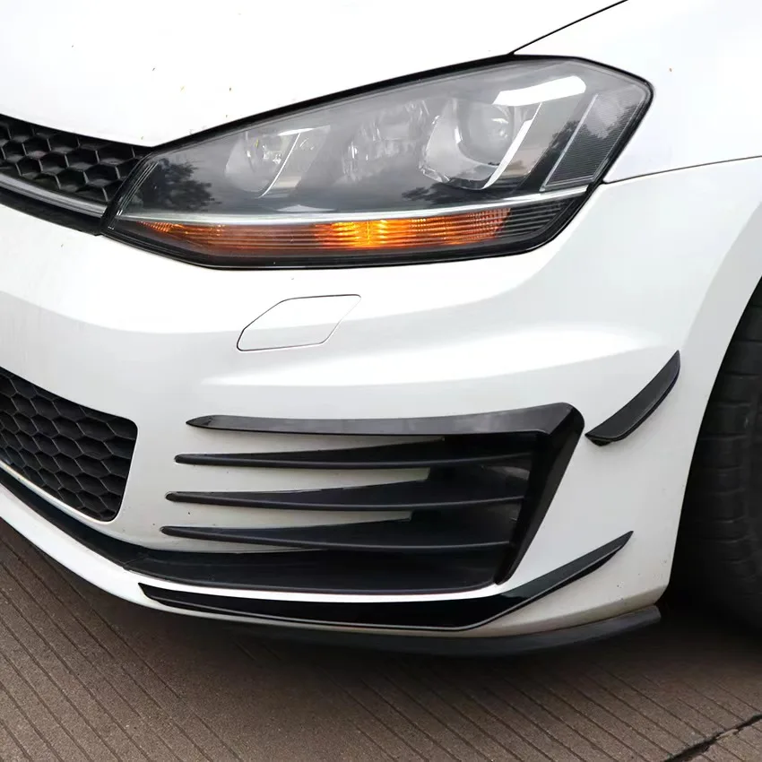 Car Front Bumper Side Canards Bumper Lip Spoiler Trim For VW Golf 7MK7GTI e Accessories From 2014 to 2019Gloss Black/Carbon
Car Front Bumper Side Canards Bumper Lip Spoiler Trim For VW Golf 7MK7GTI e Accessories From 2014 to 2019Gloss Black/Carbon