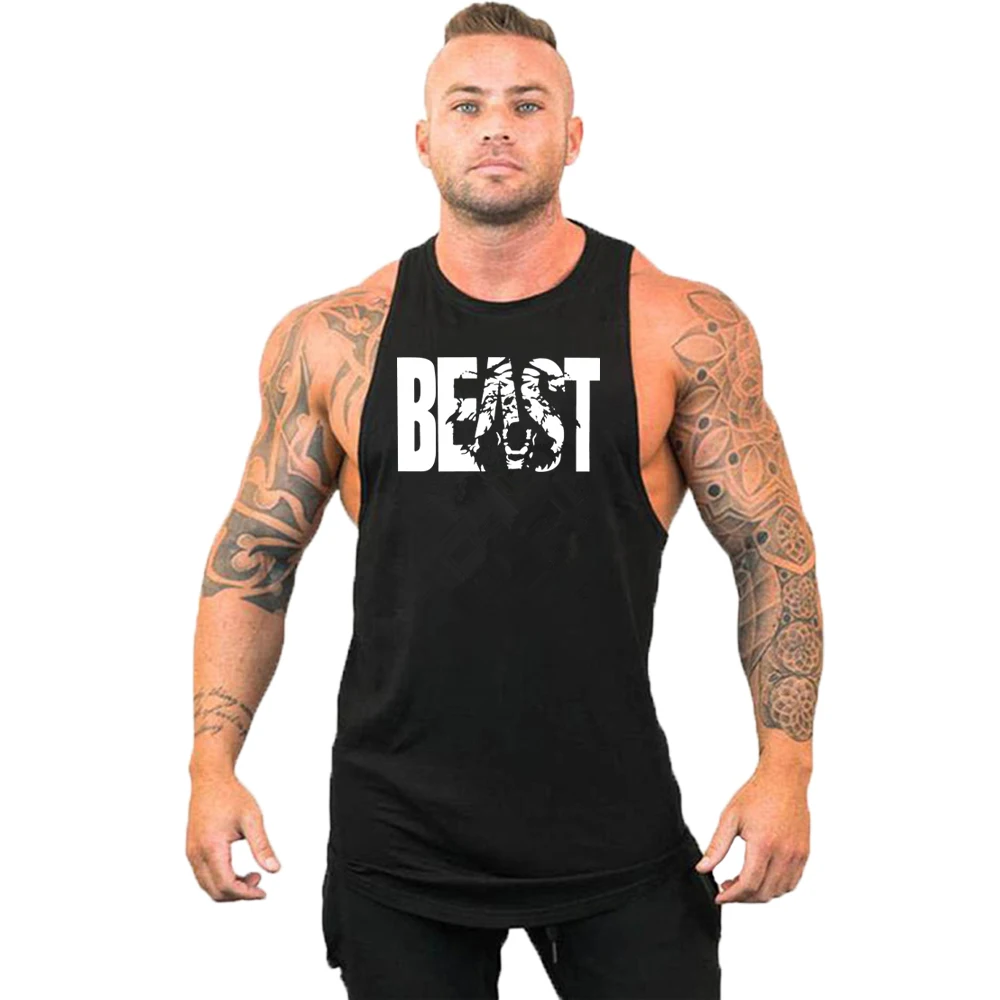 Beast Workout Gym Tank Top Mens Muscle Sleeveless Sportswear Shirt Stringer Fashion Clothing Bodybuilding Singlets Fitness Vest
Beast Workout Gym Tank Top Mens Muscle Sleeveless Sportswear Shirt Stringer Fashion Clothing Bodybuilding Singlets Fitness Vest