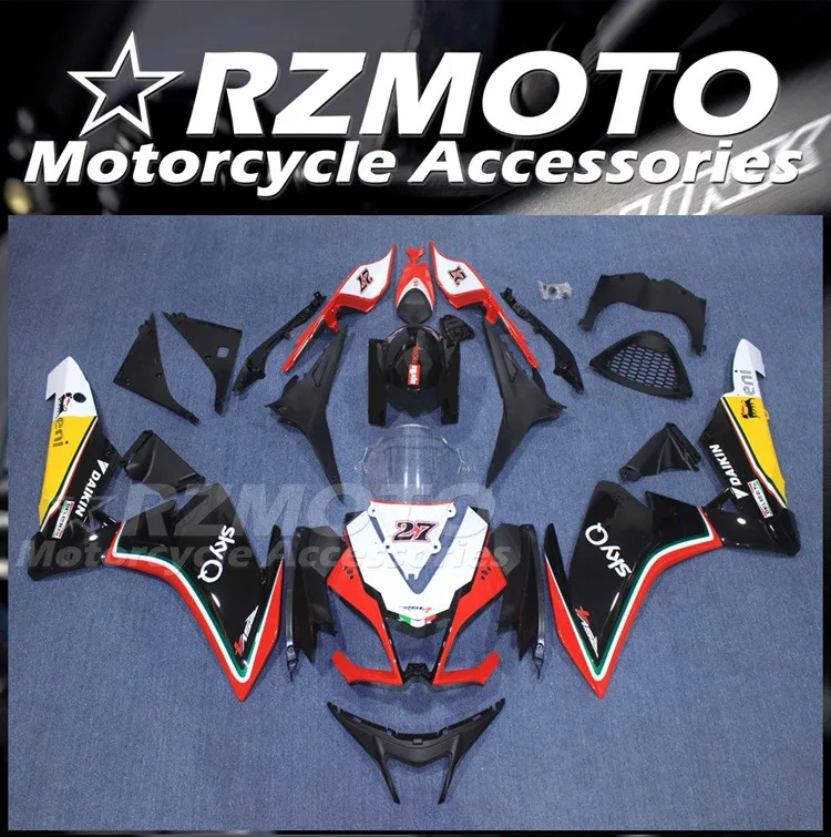 Комплект обтекателей из АБС-пластика, 4 подарка, подходит для Aprilia RSV4 1000 2009 2010 2011 2012 2013 2014 09 10 11 12 13 14, кузов красного и черного цвета
Комплект обтекателей из АБС-пластика, 4 подарка, подходит для Aprilia RSV4 1000 2009 2010 2011 2012 2013 2014 09 10 11 12 13 14, кузов красного и черного цвета