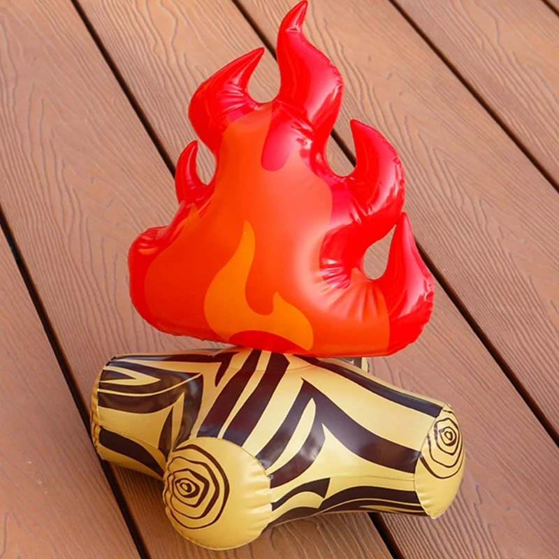 69HC Set of 1/2pcs Inflatable Campfire Decor PVC Bonfires Decorations Artificial Flame Balloon Camping Party Scene Ornament
69HC Set of 1/2pcs Inflatable Campfire Decor PVC Bonfires Decorations Artificial Flame Balloon Camping Party Scene Ornament