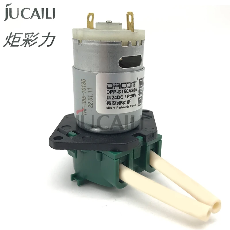 

Микроперистальтический насос JCL для чернил постоянного тока 24 В 5 Вт для DTF Xuli Human Allwin Challenger крупноформатного струйного принтера