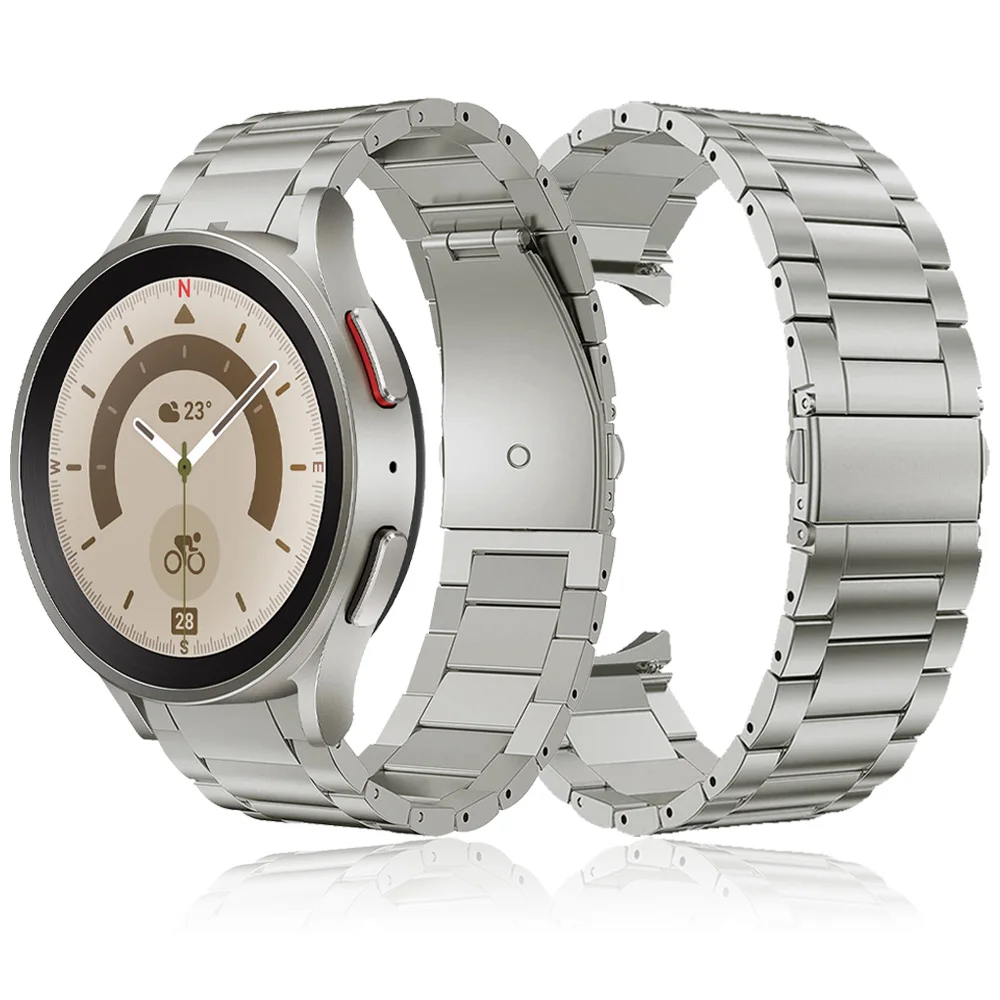Оригинальный металлический ремешок для Samsung Watch 4/5 Pro 40 44 мм, браслет 4 Classic 42 46 мм, ремешок из нержавеющей стали с изогнутым концом
Оригинальный металлический ремешок для Samsung Watch 4/5 Pro 40 44 мм, браслет 4 Classic 42 46 мм, ремешок из нержавеющей стали с изогнутым концом