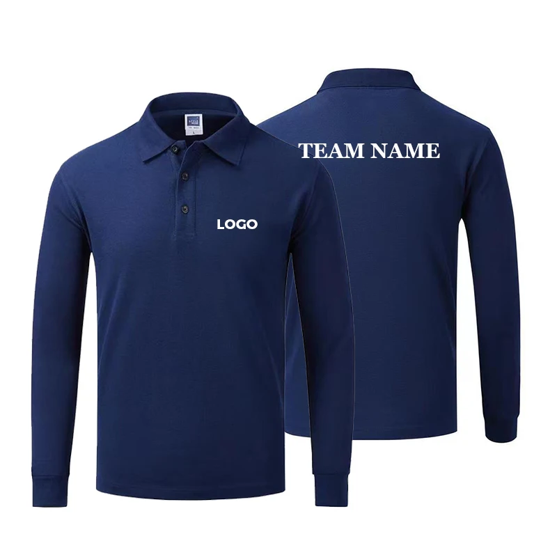 Модная спортивная одежда, высококачественные мужские рубашки-поло нового дизайна, повседневные мужские рубашки-поло из 53% хлопка с длинным рукавом и отложным воротником с логотипом на заказ
Модная спортивная одежда, высококачественные мужские рубашки-поло нового дизайна, повседневные мужские рубашки-поло из 53% хлопка с длинным рукавом и отложным воротником с логотипом на заказ