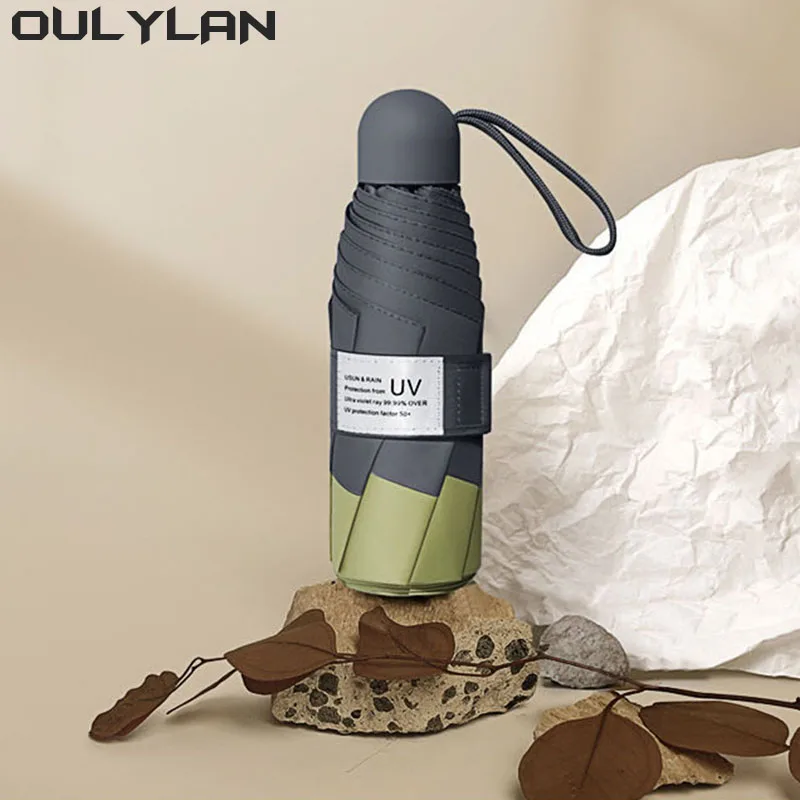 Цветной Зонт Oulylan 8 костяшек 5, складной непромокаемый солнцезащитный Портативный Легкий Мини-зонт для путешествий на открытом воздухе
Цветной Зонт Oulylan 8 костяшек 5, складной непромокаемый солнцезащитный Портативный Легкий Мини-зонт для путешествий на открытом воздухе