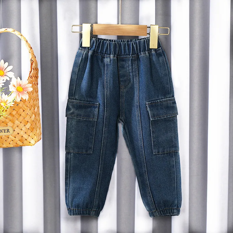 Boys Casual Jeans Long Trousers Spring Autumn Denim Pants Teenager School Kids Children Loose Sweatpants Bottoms Clothing 5-14Y
Boys Casual Jeans Long Trousers Spring Autumn Denim Pants Teenager School Kids Children Loose Sweatpants Bottoms Clothing 5-14Y