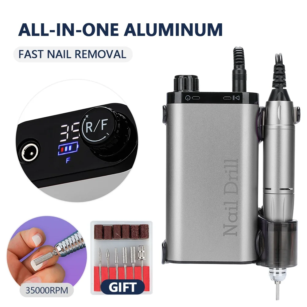 35000RPM Nail Drill Machine Manicure Pedicure Accessories Gel Nail Polish Sander Professional Nail File Kit
35000RPM Nail Drill Machine Manicure Pedicure Accessories Gel Nail Polish Sander Professional Nail File Kit