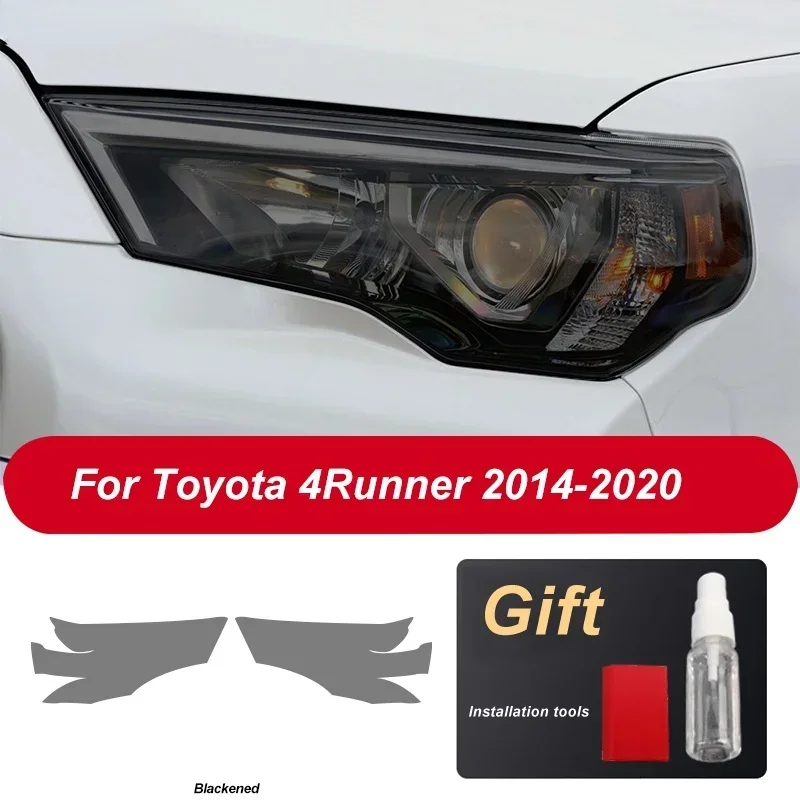 2pcs transparent black TPU car headlamp protective film sticker headlamp repair for Toyota 4Runner 2014-2020 Decorative fittings
2pcs transparent black TPU car headlamp protective film sticker headlamp repair for Toyota 4Runner 2014-2020 Decorative fittings