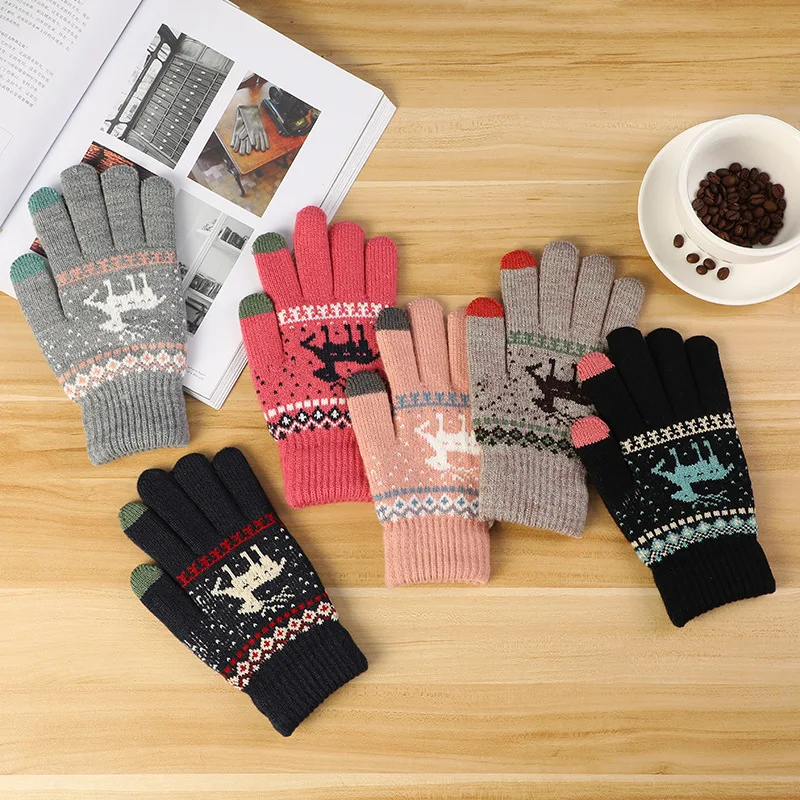 New Fashion Cartoon Lovely Fawn Thicken Knitted Gloves Women Winter Adult Women Men Student Work Gloves Outdoor Mittens Warm
New Fashion Cartoon Lovely Fawn Thicken Knitted Gloves Women Winter Adult Women Men Student Work Gloves Outdoor Mittens Warm