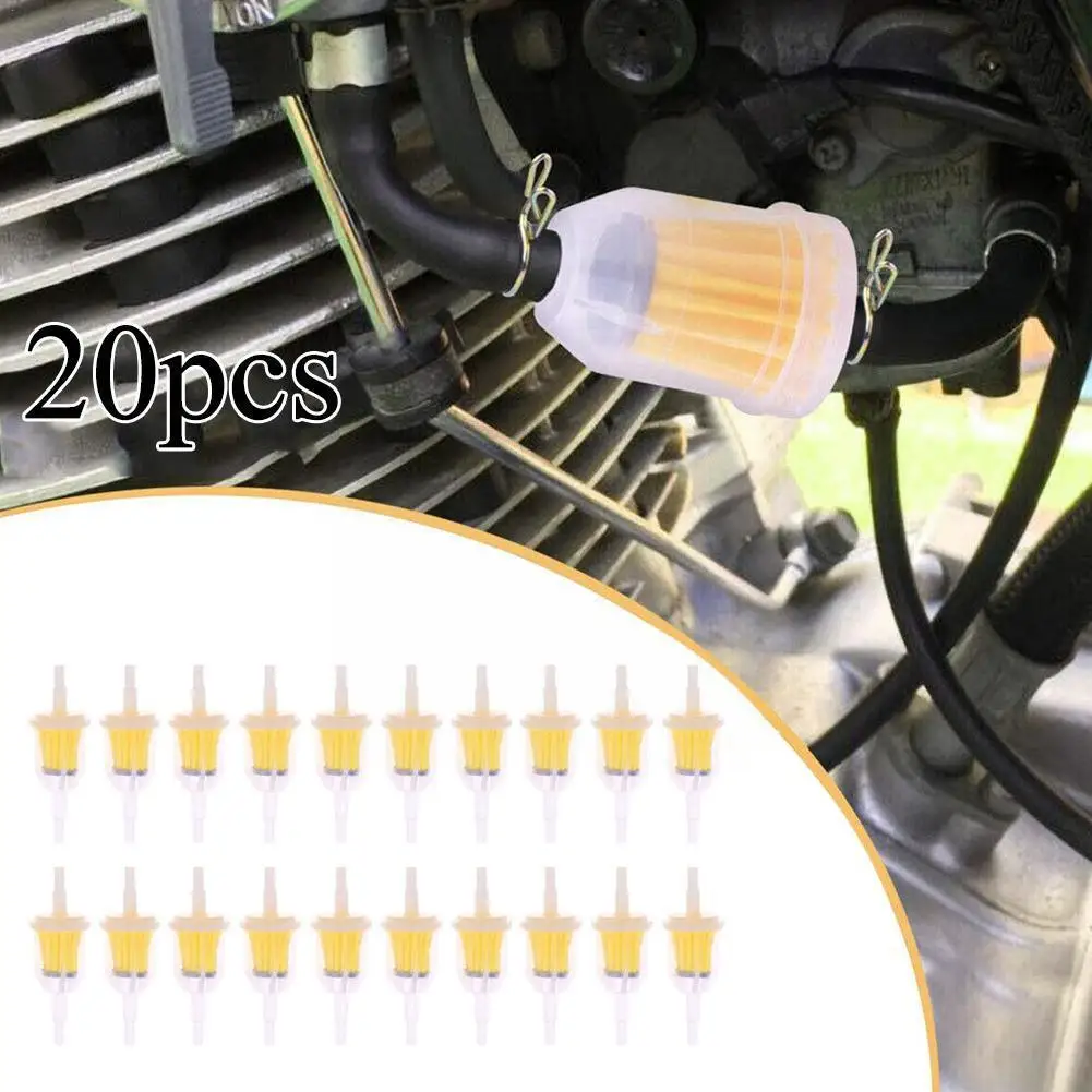 20Pcs Motorcycle Gasoline Filter Fuel Filter 6mm-8mm For Mowers Small Engine Car Oil Filter Motorcycle Equipment Accessorie D5Y9
20Pcs Motorcycle Gasoline Filter Fuel Filter 6mm-8mm For Mowers Small Engine Car Oil Filter Motorcycle Equipment Accessorie D5Y9