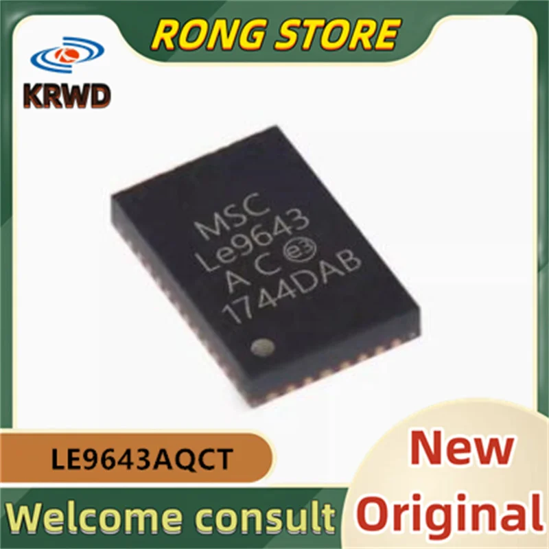 5 шт. LE9643AC Новый и оригинальный чип IC LE9643AQCT LE9643 QFN48 чип для телекоммуникации сетевой сигнал IC
5 шт. LE9643AC Новый и оригинальный чип IC LE9643AQCT LE9643 QFN48 чип для телекоммуникации сетевой сигнал IC