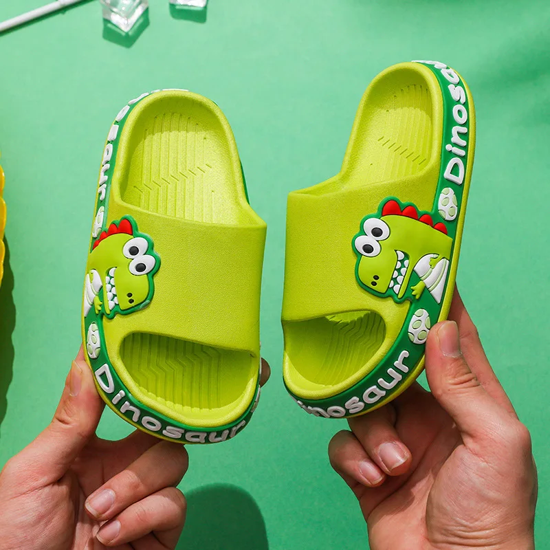 2023 New Cartoon Animal Children Slippers Summer Boys Baby Non-slip Bathroom Girls Soft Dinosaur Outdoor Beach Sandals Slippers
2023 New Cartoon Animal Children Slippers Summer Boys Baby Non-slip Bathroom Girls Soft Dinosaur Outdoor Beach Sandals Slippers