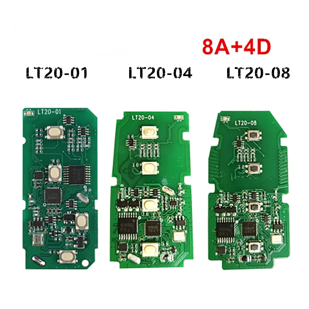 

Lonsdor 4D 8A Board LT20-01 LT20-04 LT20-08 Universal Remote Circuit Board for Toyota Lexus work with K518/K518ISE/KH100+ Series