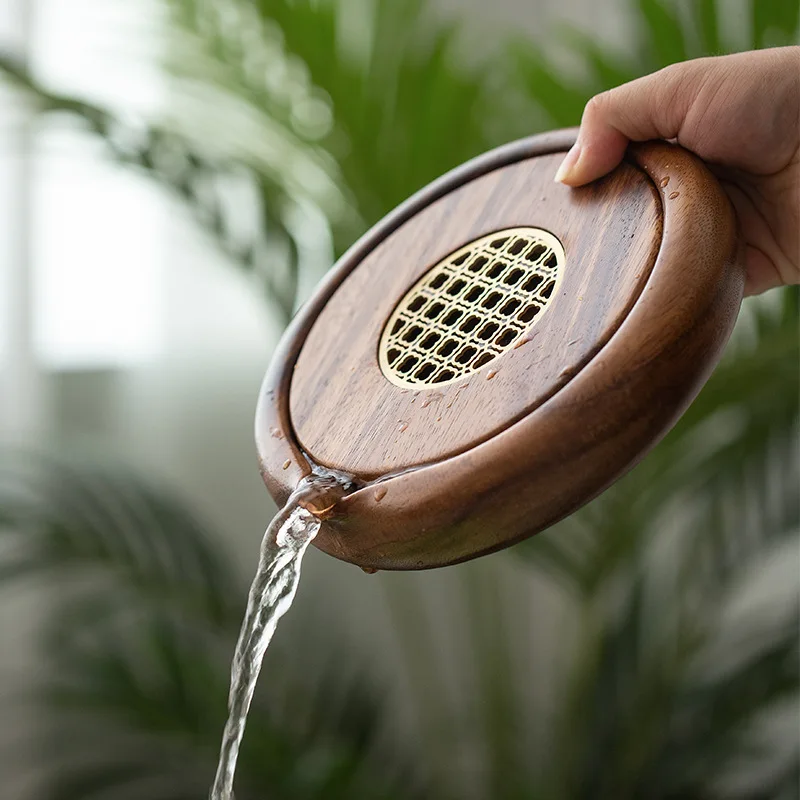 Walnut Water Storage Pot Tea Tray New Chinese Small Dry Foam Table Household Solid Wood Dry Foam Tray Purple Sand Pot Pad
Walnut Water Storage Pot Tea Tray New Chinese Small Dry Foam Table Household Solid Wood Dry Foam Tray Purple Sand Pot Pad