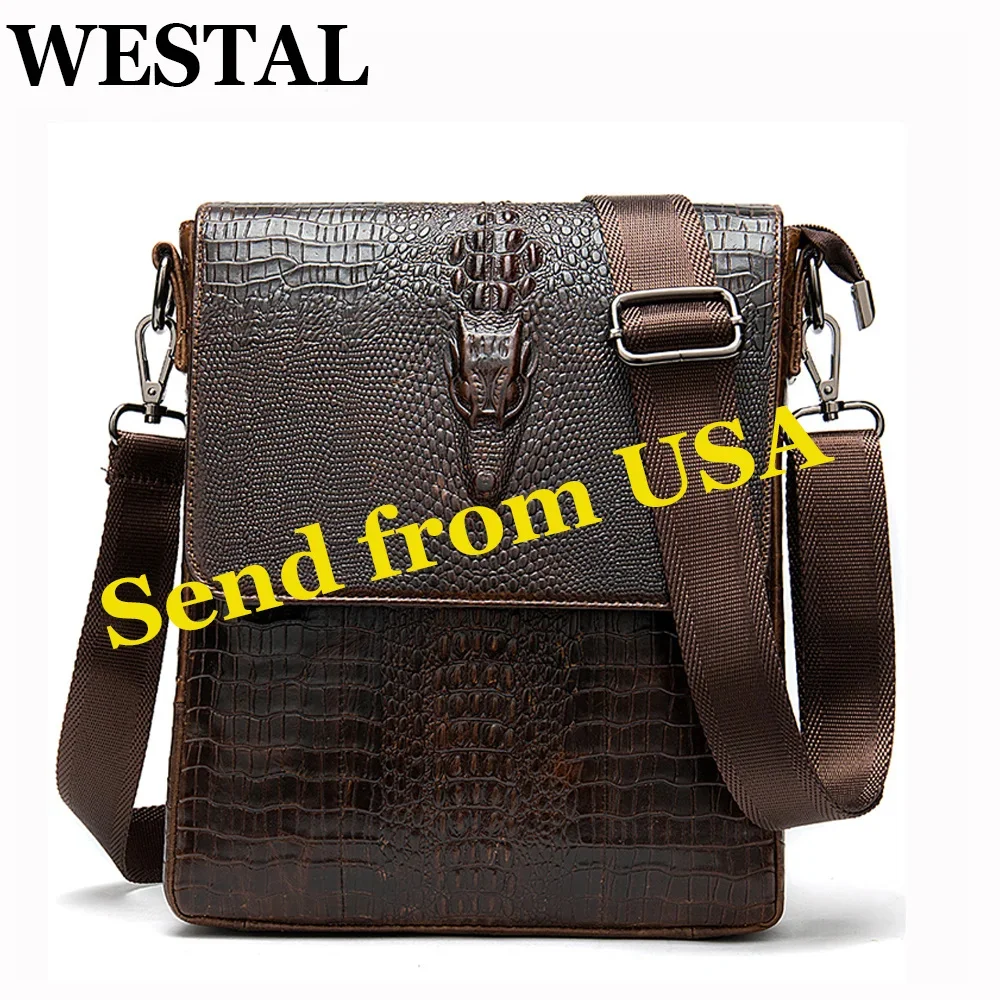 Men's Genuine Leather Bag for Men Cocrodile Pattern Messenger Bags Men Shoulder Bags Leather Man Crossbody Handbags 8857
Men's Genuine Leather Bag for Men Cocrodile Pattern Messenger Bags Men Shoulder Bags Leather Man Crossbody Handbags 8857
