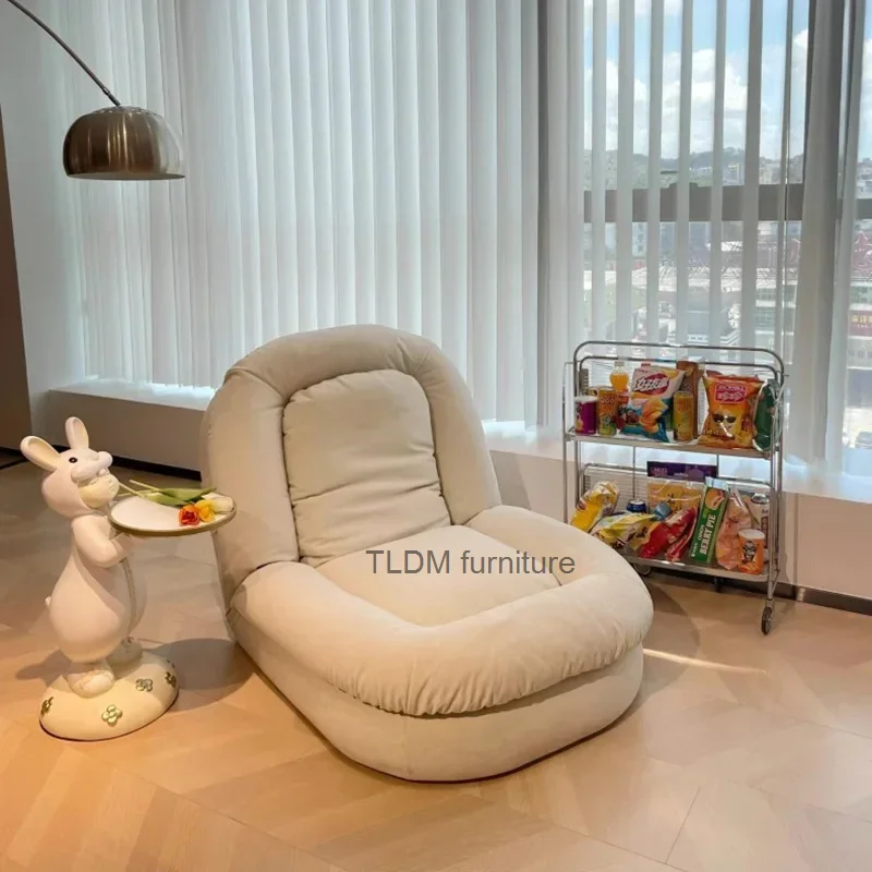 

Nordic Design Living Room Chair Balcony Fluffy Bedroom Lounge Chair Single Ergonomic Meubles De Salon Luxury Decoraction