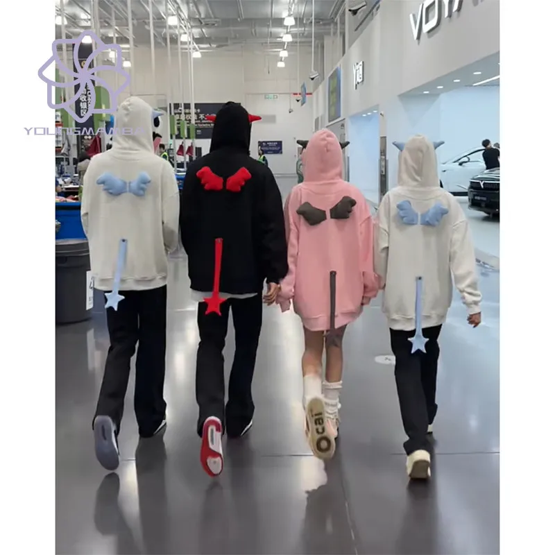2023 New Star Hooded Sweatshirts for Women Autumn Winter Loose Thickened Coat Trend Female Hoodies Fashion
2023 New Star Hooded Sweatshirts for Women Autumn Winter Loose Thickened Coat Trend Female Hoodies Fashion