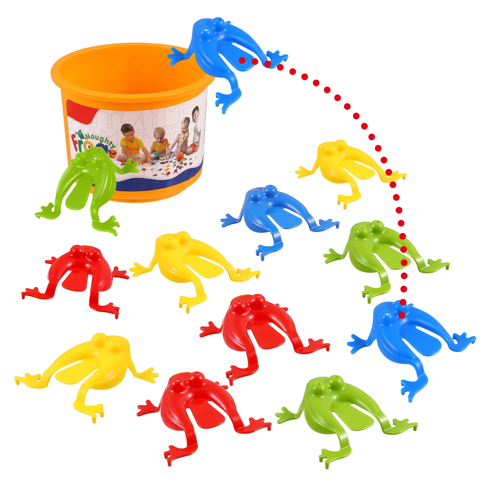 TOYANDONA 1 Set Jumping Leap Frogs Toy with Bucket Funny Educational Toys Party Favors for Children Playing
TOYANDONA 1 Set Jumping Leap Frogs Toy with Bucket Funny Educational Toys Party Favors for Children Playing