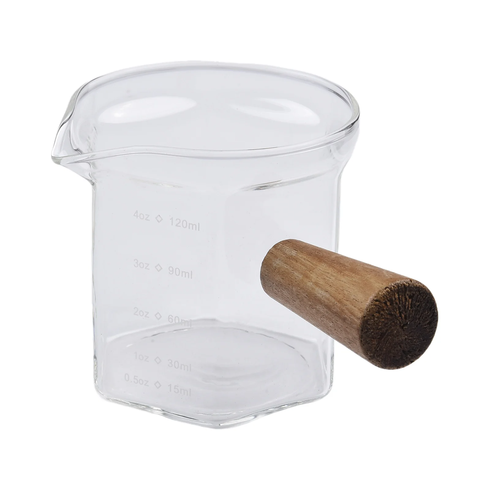 Glass Measuring Cup Wood Handle Glass Espresso Measuring Cup Single Milk Coffee Clear Jug Coffee Supplies Kitchen Measure Mug
Glass Measuring Cup Wood Handle Glass Espresso Measuring Cup Single Milk Coffee Clear Jug Coffee Supplies Kitchen Measure Mug
