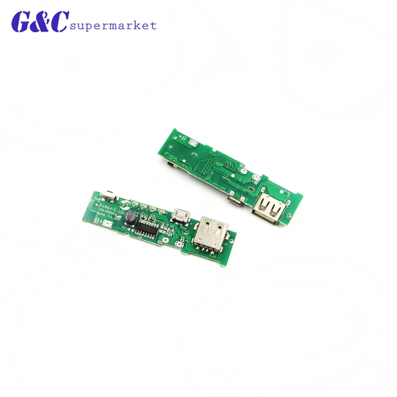 Step Up Boost Module 5V 1A Power Bank Charger Board Charging Circuit PCB Board Power Supply For Mobile Phone 18650 Battery DIY
Step Up Boost Module 5V 1A Power Bank Charger Board Charging Circuit PCB Board Power Supply For Mobile Phone 18650 Battery DIY
