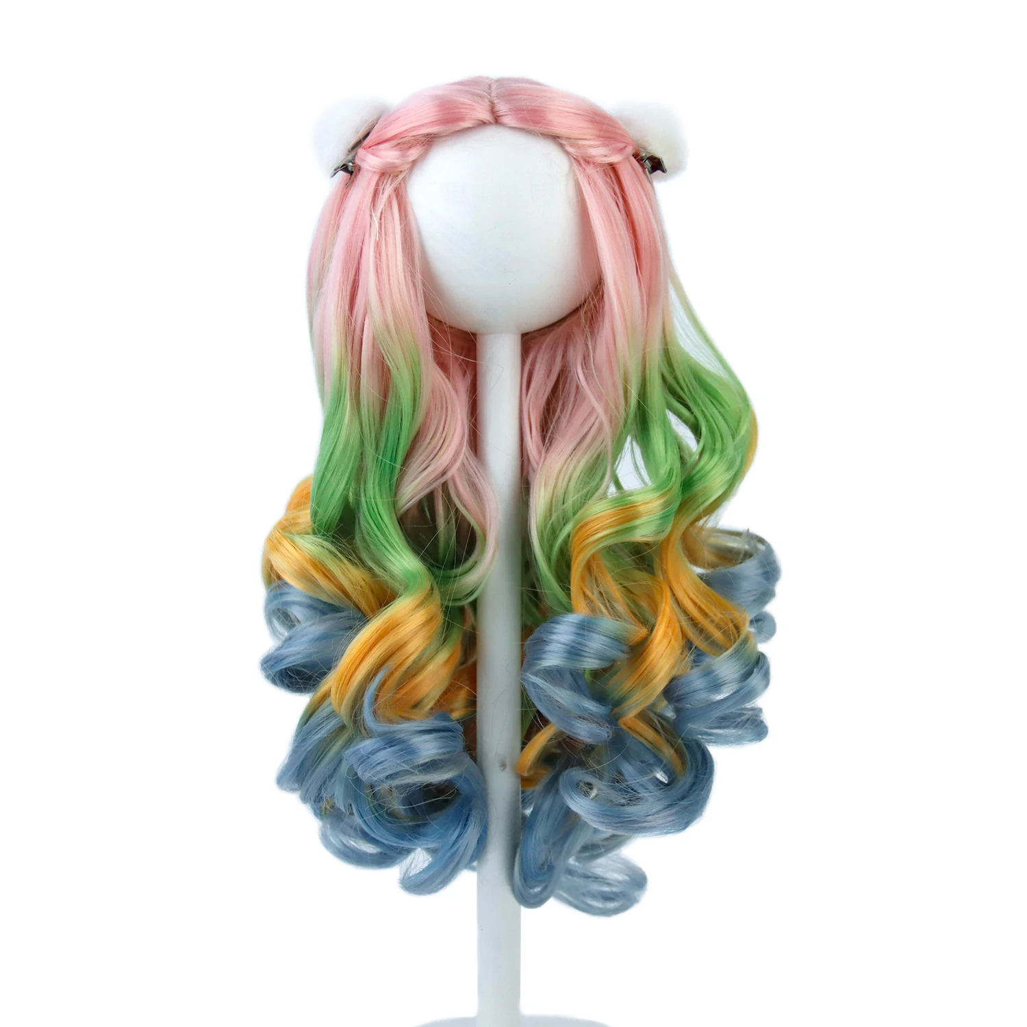 Aidolla 18'' American Doll Wigs Heat Resistant Long Curly Hair DIY Doll Accessories Rainbow Color Wavy Wigs For DIY Making Dolls
Aidolla 18'' American Doll Wigs Heat Resistant Long Curly Hair DIY Doll Accessories Rainbow Color Wavy Wigs For DIY Making Dolls