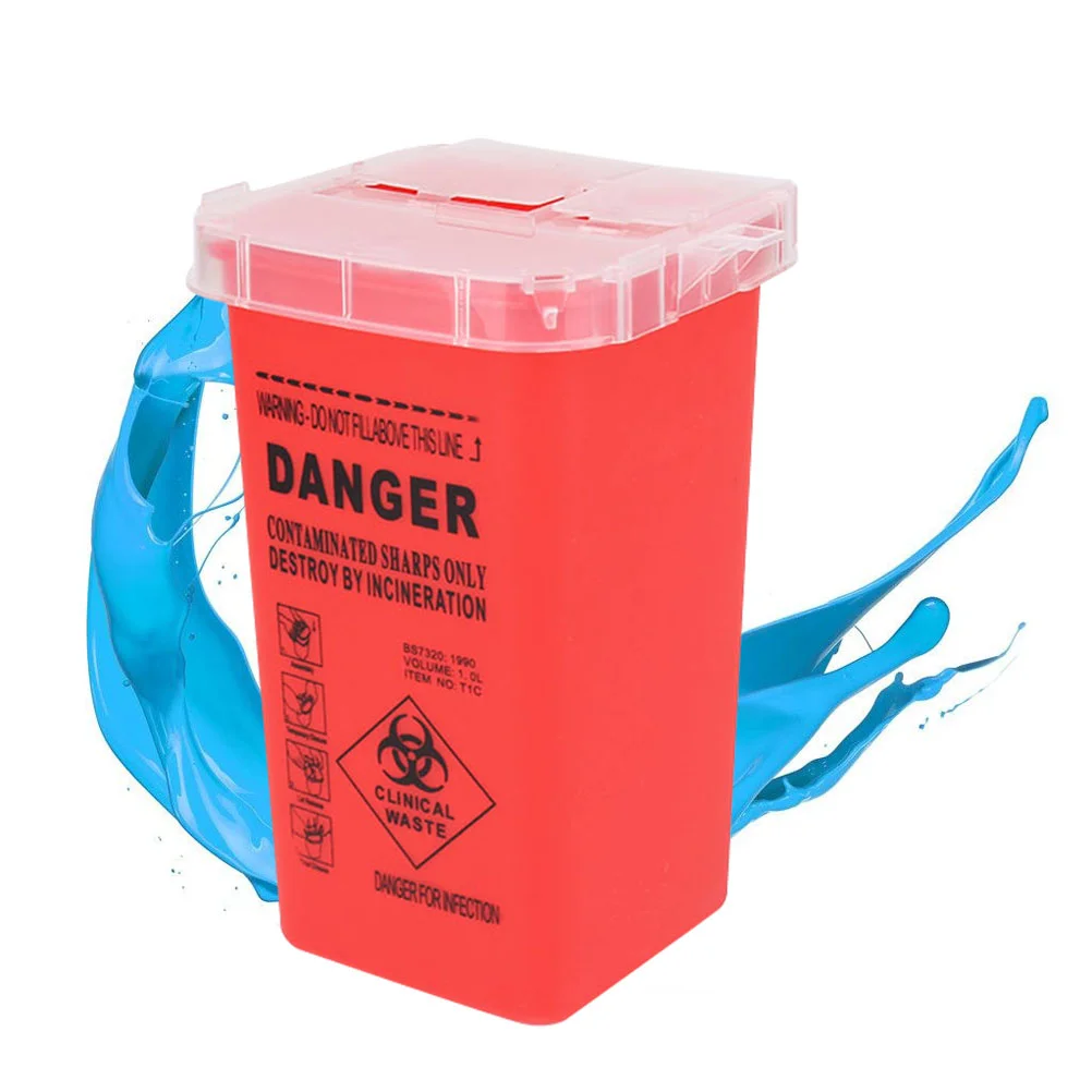 2 Pcs Collection Bucket Trash Can Tattoo Accessory Garbage 2pcs Sharps Disposal Container
2 Pcs Collection Bucket Trash Can Tattoo Accessory Garbage 2pcs Sharps Disposal Container