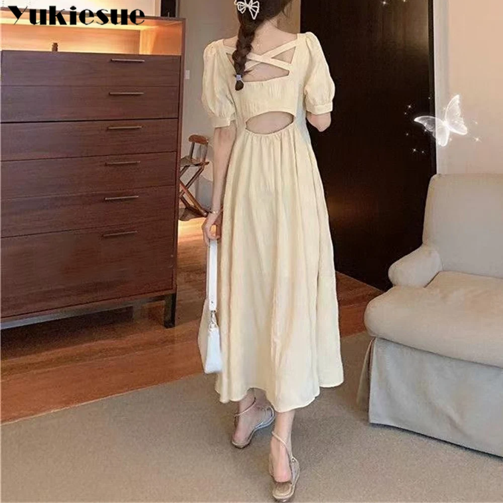 Elegant bodycon sexy Women's dress for women backless short sleeve chiffon chic dresses woman robe femme ladies vestidos mujer
Elegant bodycon sexy Women's dress for women backless short sleeve chiffon chic dresses woman robe femme ladies vestidos mujer