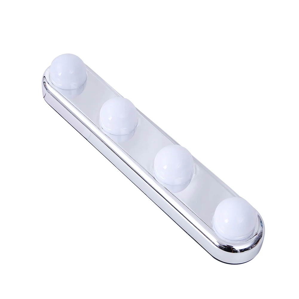 Durable Mirror Light LED 3 X AAbattery 4 LED ABS Applying Bathroom Lamps Makeup Mirror Light Mounting Universal
Durable Mirror Light LED 3 X AAbattery 4 LED ABS Applying Bathroom Lamps Makeup Mirror Light Mounting Universal