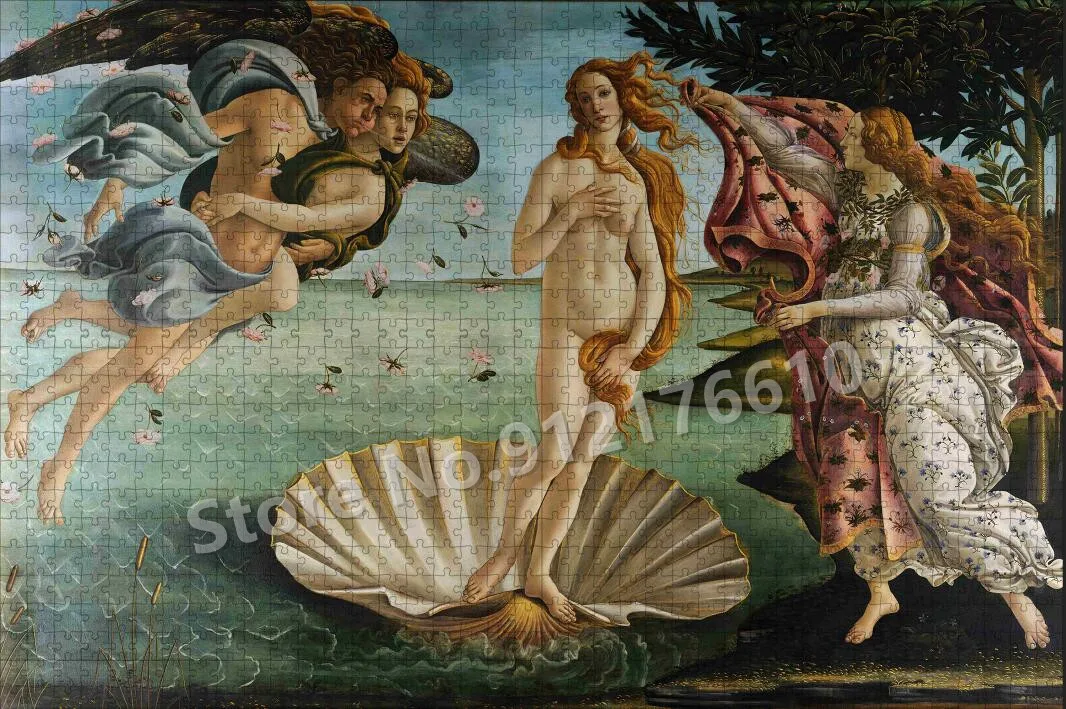 The Birth of Venus Vintage Jigsaw Puzzle 300/500/1000 Pieces for Adults Decompress Educational Wooden Puzzles Christmas Gifts
The Birth of Venus Vintage Jigsaw Puzzle 300/500/1000 Pieces for Adults Decompress Educational Wooden Puzzles Christmas Gifts